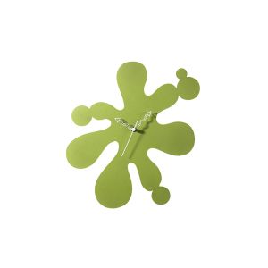 (DH) Infinity Splat Clock Green