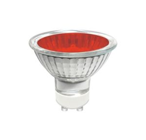 GU10 Aluminium 20W Red 50° Ginogen