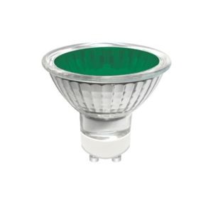 GU10 Aluminium 20W Green 50° Ginogen