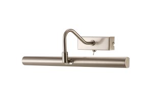 Abacus 35cm Wall/Picture Light Switched 2 Light G9 Satin Nickel