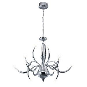 Llamas 96cm Pendant 15 Light G4 Polished Chrome, NOT LED/CFL Compatible