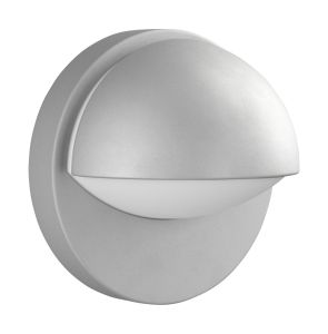 Reno Wall Lamp 1 Light E27 IP44 Exterior Grey Aluminium/Synthetic