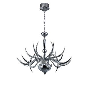 Llamas 100cm Pendant 24 Light G4 Polished Chrome Item Weight: 15.2kg