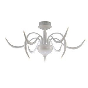 Llamas 96cm Ceiling 9 Light G4 White, NOT LED/CFL Compatible