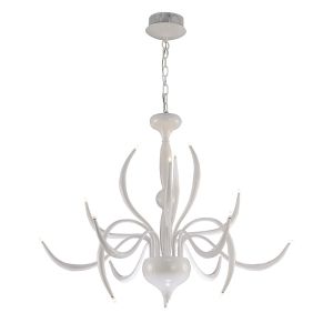 Llamas 96cm Pendant 15 Light G4 White, NOT LED/CFL Compatible