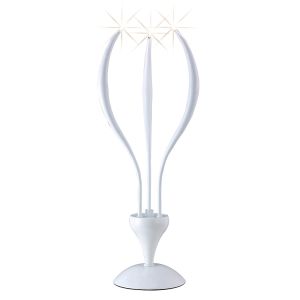 Llamas Table Lamp 3 Light G4, Gloss White, NOT LED/CFL Compatible