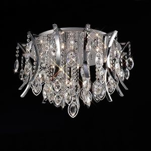 Mios Ceiling 12 Light G4 Polished Chrome/Crystal, NOT LED/CFL Compatible