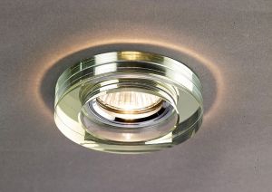 Crystal Downlight Deep Round Rim Only White Wine, IL30800 REQUIRED TO COMPLETE THE ITEM, Cut Out: 62mm