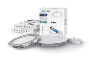 Intego Round Classic 6 Inch 12W Cool White 930lm (White Finish), Cut Out: 165mm, 3yrs Warranty