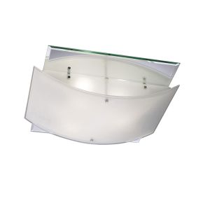 Vito Flush Ceiling 3 Light E27 Polished Chrome/Mirror