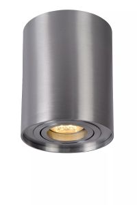 TUBE Round Surface Adjustable Ceiling spotlight Ø 9,6 cm 1xGU10 Satin Chrome