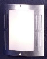1 Light Stainless Steel Wall Light