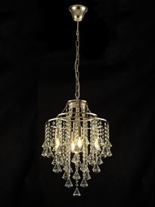 Inina Pendant 4 Light E14 French Gold/Crystal