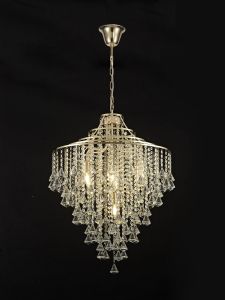 Inina Pendant 7 Light E14 French Gold/Crystal