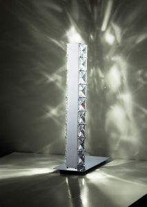Galaxy Table Lamp 3W LED 6000K Polished Chrome/Crystal