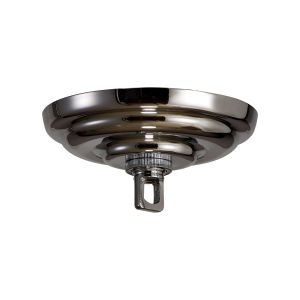 Ceiling Plate 13.5cm And Bracket Polished Chrome. (Max Load Rating 15kg Depending On Suitable Fixing)