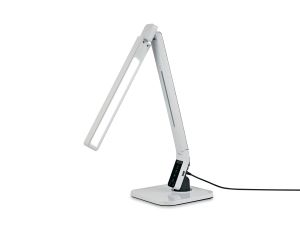 Lido LED Table Lamp White With USB Charging Port, 15W, 960lm, 3300/4200/5300/6200K