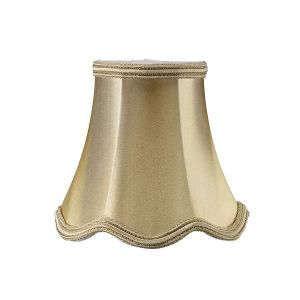 Onida Clip-On Fabric Shade Gold Shimmer Finish 70/130mm x 120mm