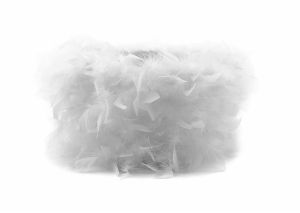 Arqus Feather Shade White 330mm x 200mm