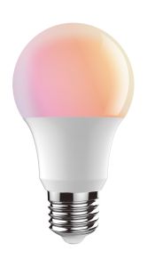 Digit Wi-Fi Smart Lamp,12W E27 GLS, RGB+CCT 2700K-6400K, 1055lm, APP Control, Alexa & Google Voice Control, 3yrs Warranty