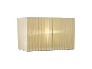 Florence Rectangle Organza Shade, 400x210x260mm Cmozarella, For Floor Lamp