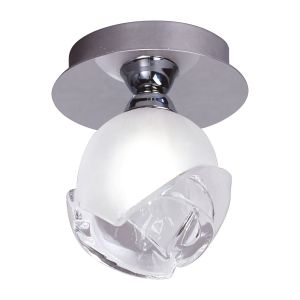 Fragma 10cm Ceiling 1 Light G9, Polished Chrome