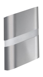 Malia Wall Lamp, 1 Light E27 Aluminium