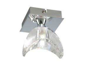 Eclipse Ceiling 1 Light G9, Polished Chrome