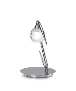 Loop Table Lamp 1 Light G9 ECO, Polished Chrome