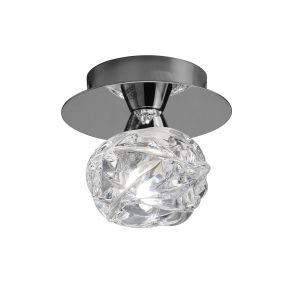 Maremagnum 12cm Ceiling 1 Light G9, Polished Chrome