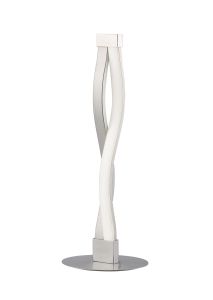Sahara Table Lamp 6W LED 3000K, 420lm, Silver/Frosted Acrylic/Polished Chrome, 3yrs Warranty