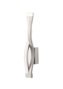 Sahara Wall Lamp 6W LED 3000K, 420lm, Silver/Frosted Acrylic/Polished Chrome, 3yrs Warranty