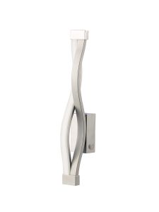 Sahara Wall Lamp 6W LED 3000K, 420lm, Dimmable Silver/Frosted Acrylic/Polished Chrome, 3yrs Warranty