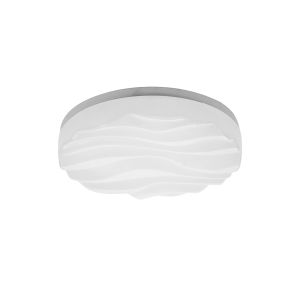 Arena Ceiling/Wall Light Small Round 24W LED IP44 3000K,2160lm,Matt White/White Acrylic,3yrs Warranty