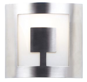 ENDON 1x60W SES Wall Lamp/Sain Chrome
