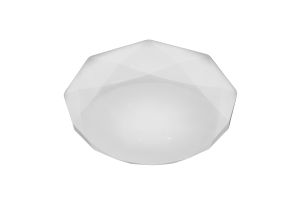 Diamante Flush Ceiling 21W LED 3000K,2100lm,White Acrylic,3yrs Warranty