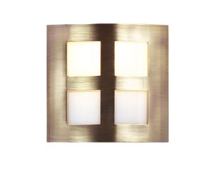 Endon 405-AN Antique Brass Finish E14 Wall Bracket Kt 1 Light