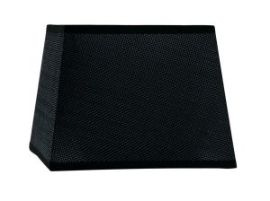 Habana Black Square Shade 160/200 x 152mm, Suitable for Wall Lamps