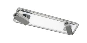 Ibiza Flush Ceiling, Wall 2 Head With Backlit Light 20W LED Satin Nickel 4000K, 1500lm, 3yrs Warranty