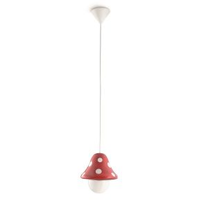 Boletu Single Kids Pendant 1 Light E27 Red