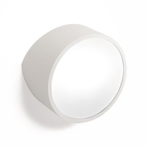 Mini IP44 Wall Light Round 2x5W G9 LED (not incl.), Matt White