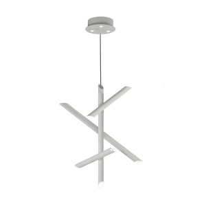 Take Blanco Pendant 30W LED 3000K, 2700lm, Dimmable, White, 3yrs Warranty