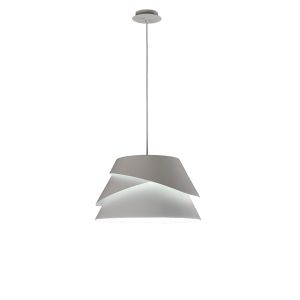 Alboran 41cm Pendant Medium 1x40W (No Inc), Alumimium/Iron