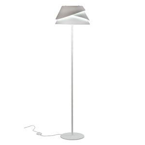 Alboran Floor Lamp 1x40W (No Inc), Alumimium/Iron