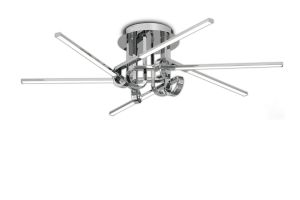 Cinto 103.5cm Ceiling 42W LED, 3000K, 3360lm, Polished Chrome, 3yrs Warranty