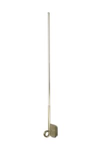 Cinto Wall Lamp 151cm, 20W LED, 3000K, 1600lm, Antique Brass, c / w removable plugtop & inline foot switch, 3yrs Warranty