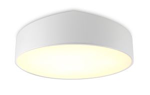 Mini Ceiling 70cm Round, 8 x E27 (Max 20W), White