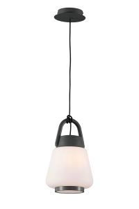 Kinke Pendant 1 x E27, IP65, Anthracite, 2yrs Warranty