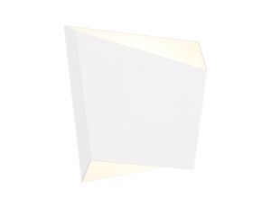 Asimetric Wall Light Rhombus, 1 x GX53 (Max 20W, Not Included), White