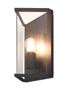Meribel Wall Lamp 1 x E27, IP54, Graphite, 2 Years Warranty